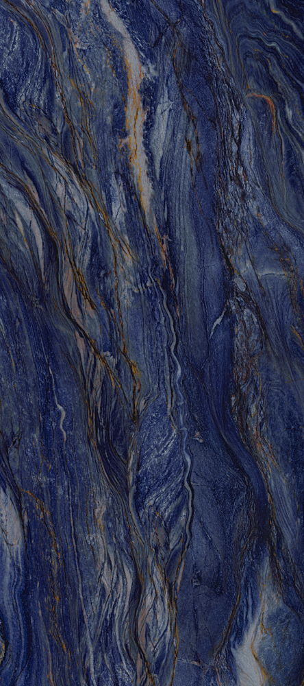 Chameleon Stone Wallboard 3D Model in Gamma Blue