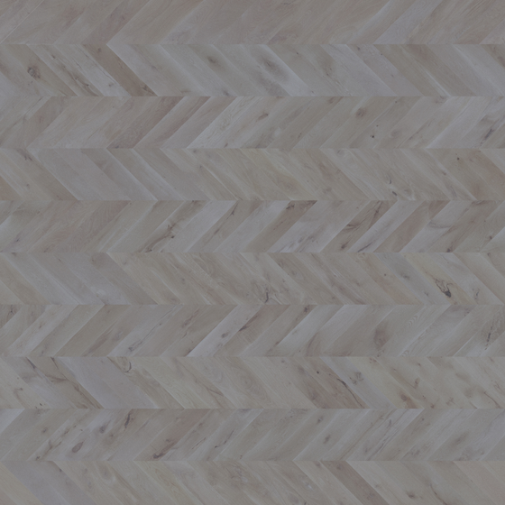 Real-Time Herringbone Wood Floor 3D Model - Brown Texture