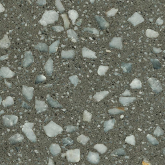 Sophisticated Gray Inorganic Stone Floor Tiles 3D Model