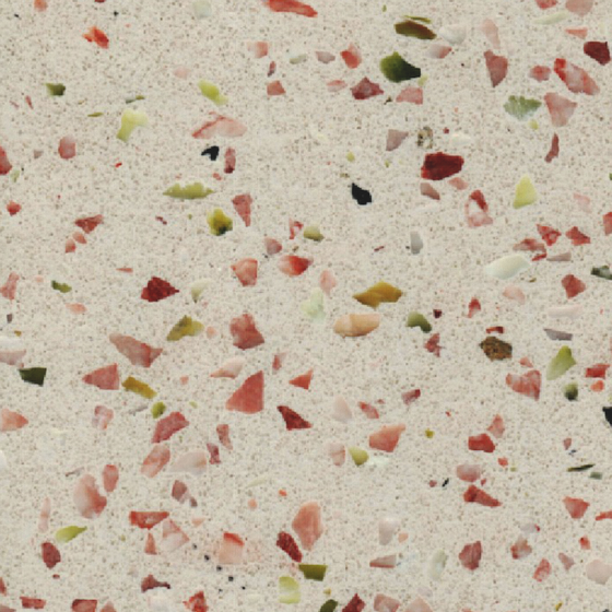 Black and Brown Inorganic Stone Floor 3D Model