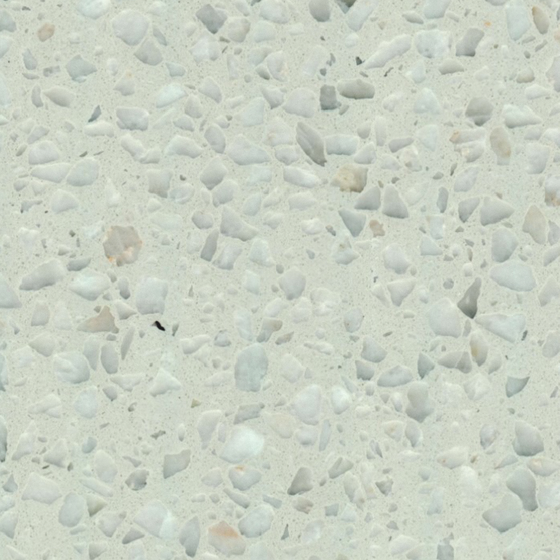 Dark Inorganic Stone Floor Tile 3D Model in Earth Color