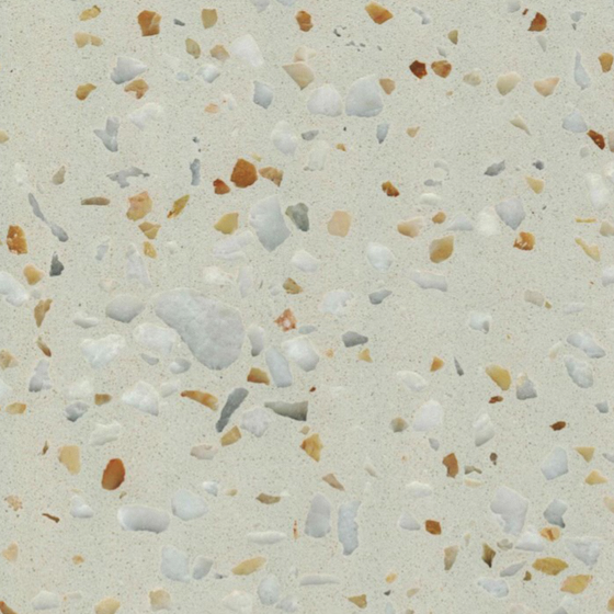 Dark Color Inorganic Stone Floor Tile 3D Model in Brown