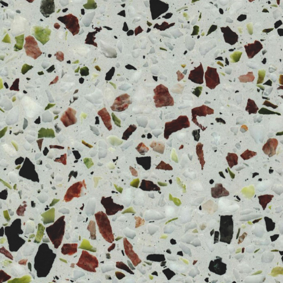 Contemporary Black Inorganic Stone Floor Tiles 3D Model