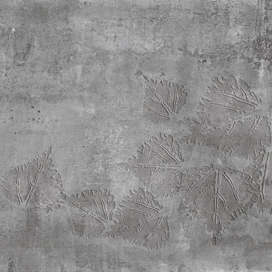 Yixuan Mural Cement Wall Leaf Piece 3D Model in Gray