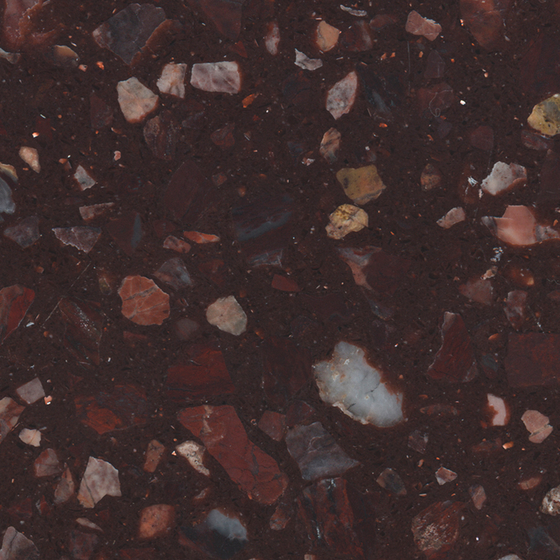 Brown Hefeng Quartz Stone Floor Tile 3D Model