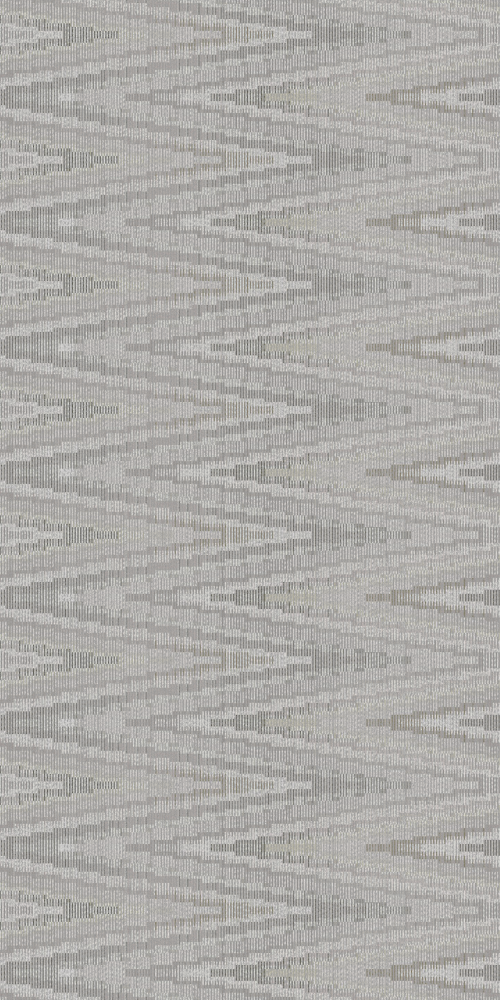 MIGEN Time 1 Gedu Seamless Wallpaper in Gray