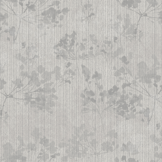 Gray Chemps Elys3 Leaf Shadow Wall Fabric