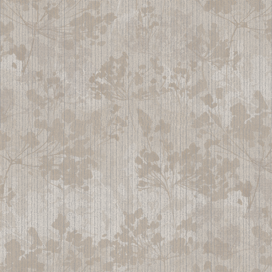 Seamless Beige Leaf Shadow Wall Fabric 3D Model