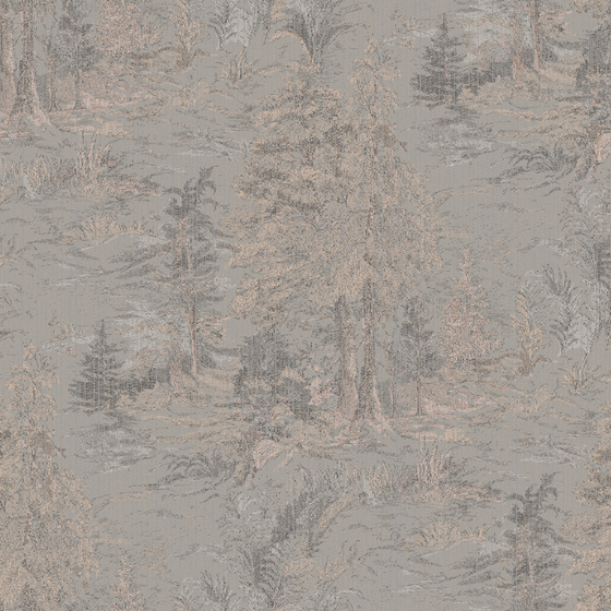 Seamless Wall Fabric 3D Model in Gray for Dream Forest