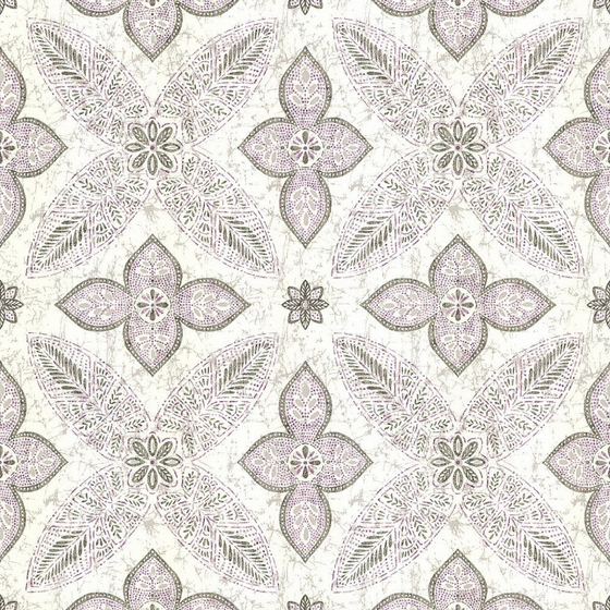 European-Style Patterned Wallpaper 3D Model in Pink
