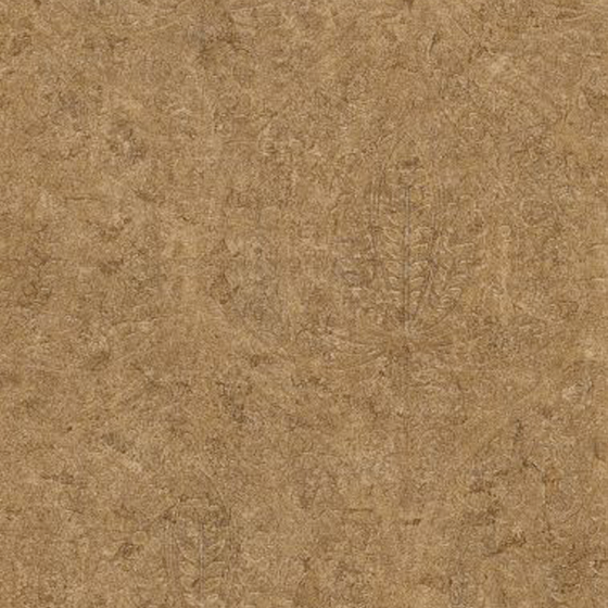 European-Style Beige Patterned Wallpaper 600x640