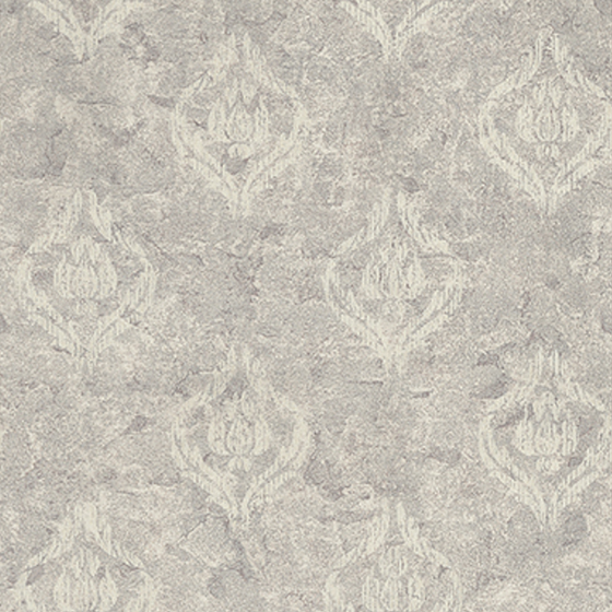 European Light Gray Patterned Wallpaper 3D Model in Beige