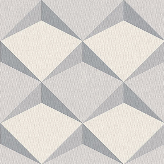 Modern Light-Colored Geometric Wallpaper 3D Model