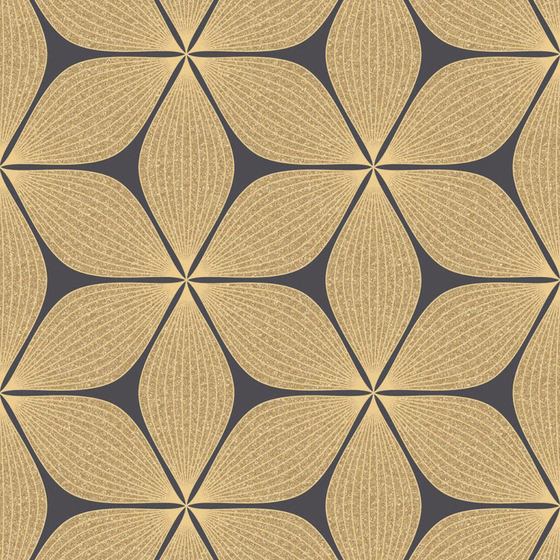 Modern Yellow Geometric Texture Wallpaper 700*845