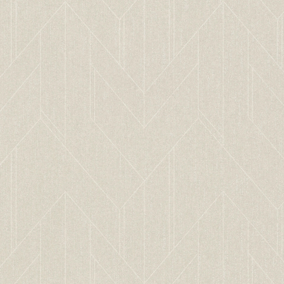 Modern Beige Minimalist Line Wallpaper
