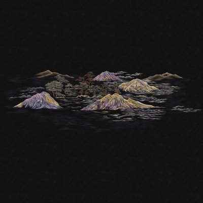 五色山-黑色