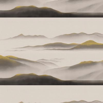 甲壳虫壁画中式山水BT0111-A墙纸墙布
